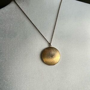 Vintage Gold Diamond Locket